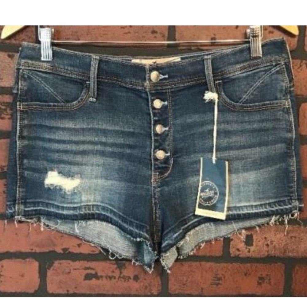 Hollister Short Short Button Fly Shorts Size 13